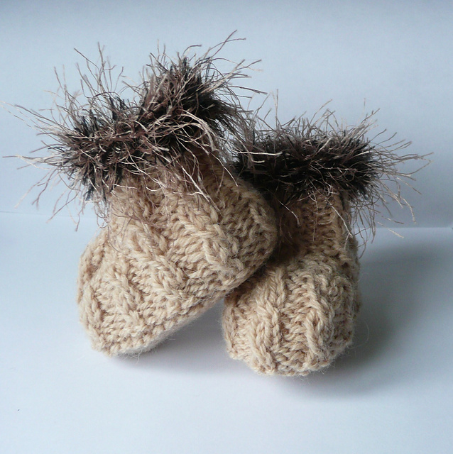 Fabulously Furry Baby Boots