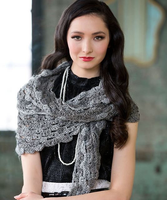 Shades of Grey Scarf