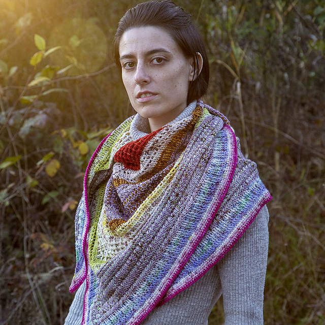 Winter Bake-Off Shawl