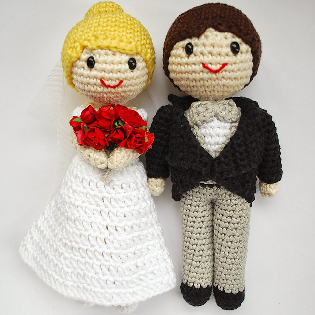 Amigurumi Bride and Groom