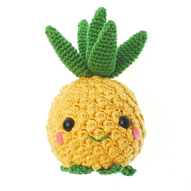 Amigurumi pineapple