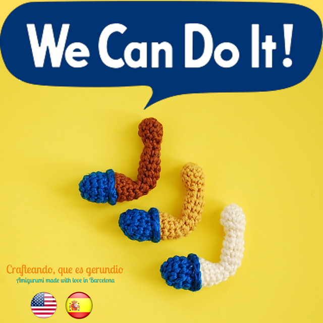 Brooch of Rosie the Riveter's arm