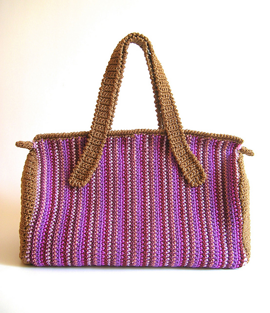 Pink Stripes Bag /Bolso Rayas Rosas