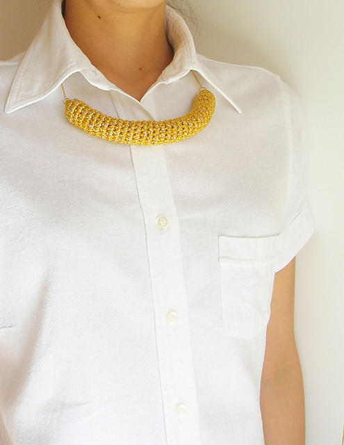 Tube necklace