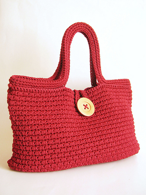 Tapestry stitch bag/ Bolso puntada tapiz