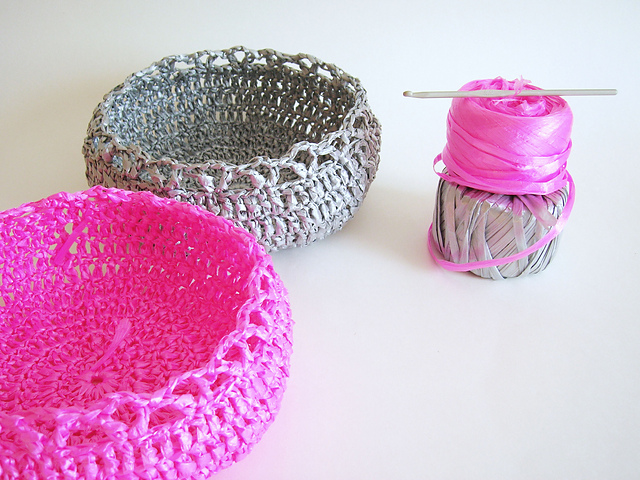 Wraphia baskets
