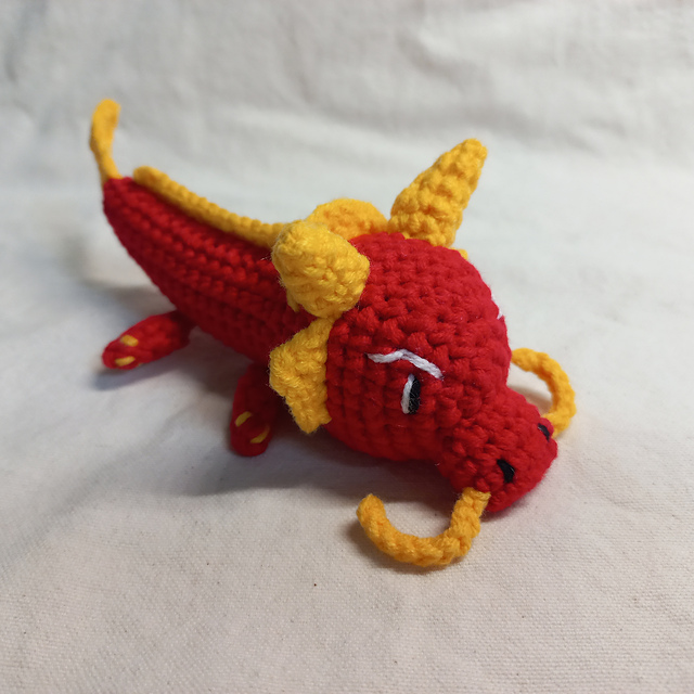 chinese dragon amigurumi