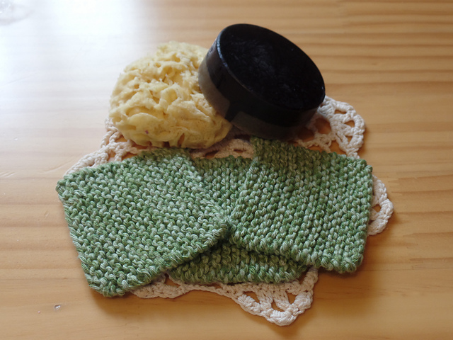 Garter Face Squares