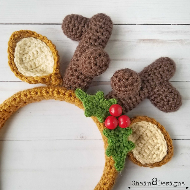 Festive Reindeer Headband