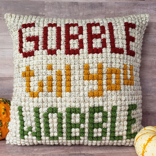 Gobble Till You Wobble Pillow Cover