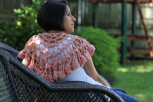 Sea Coral Shawlette