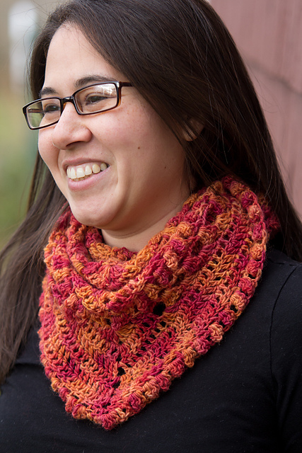 Fire and Ice Shawl