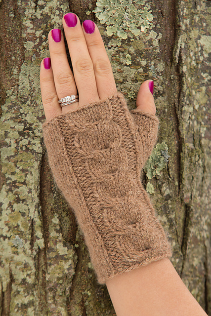 Lucky Fingerless Mittens