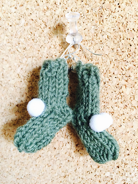 Christmas Stocking Earrings