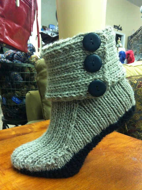 House Booties in the Round
