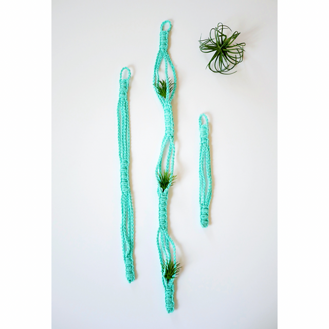 Beaded Air Plant Hanger