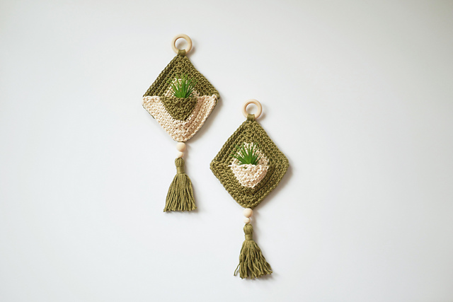 Diamond Air Plant Hanger