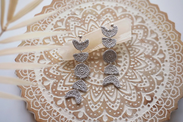 Moon Phase Earrings