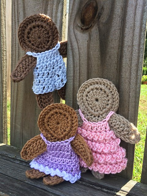 Gingerbread Dress Up Doll