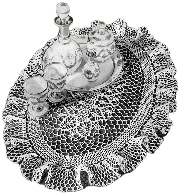 Oval Ruffle