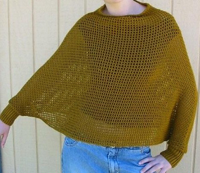 Sleeved Poncho