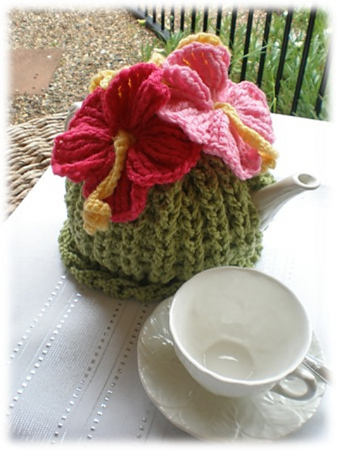 Hibiscus Tea Cosy