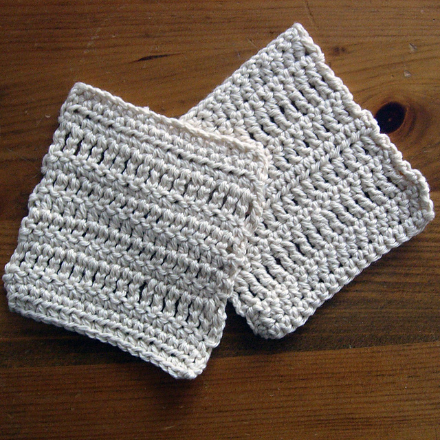 Four stitch coaster