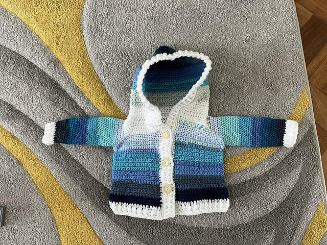 Hooded Baby Cardigan