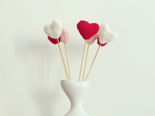 bouquet de coeurs / hearts bloom
