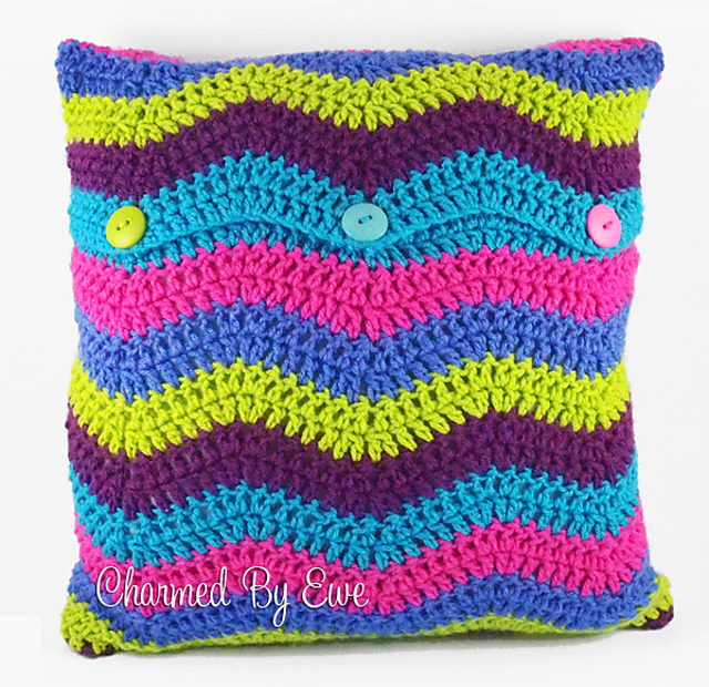 Ripple Pillow Cover (16")