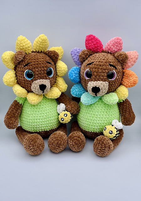 Sunny The Sunflower Bear