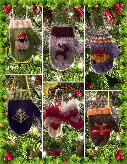Merry Mittens Tree Ornaments
