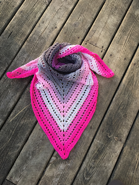 Fredonia Triangle Shawl
