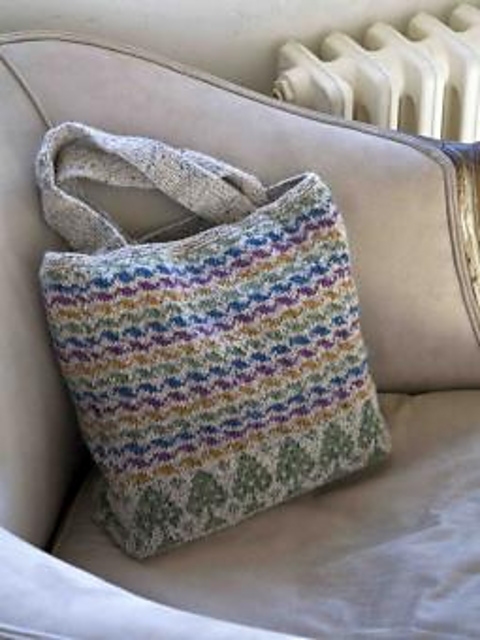 Tree And Ripple Bag