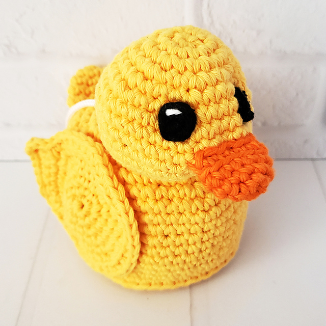 Darla the Duck Scrubby Amigurumi
