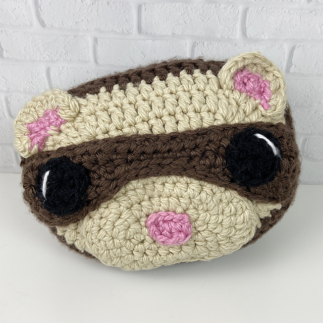 Fidget the Ferret Pillow