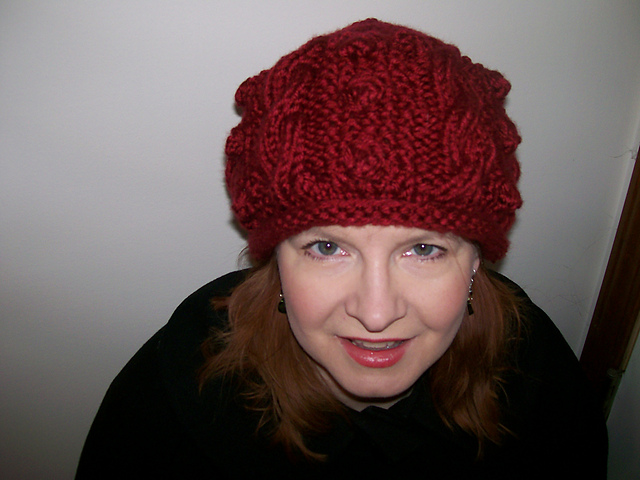 Cables & Bobbles Beret