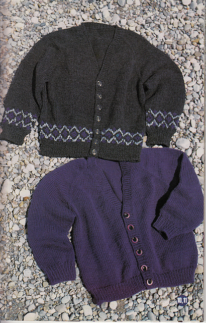 Kid's Basic V-Neck Cardigan