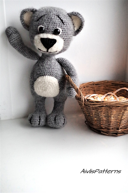 Sweet Amigurumi Crochet Bear