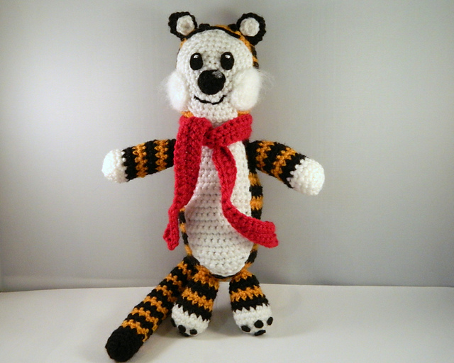 Hobbes the imaginary friend tiger