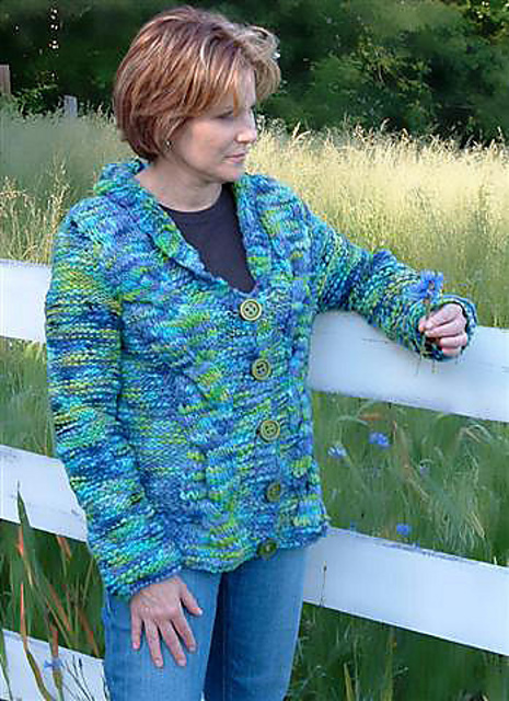 Career Cabled Cardigan