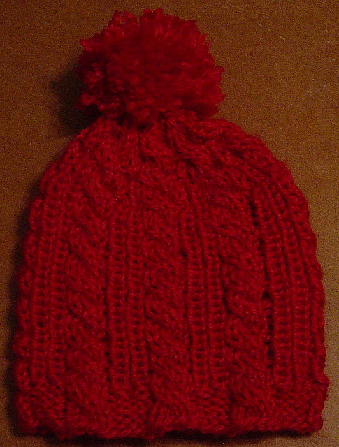 Cable and Rib Hat