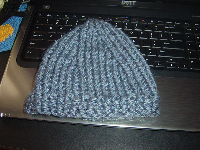 Last Minute Bulky Toddler hat