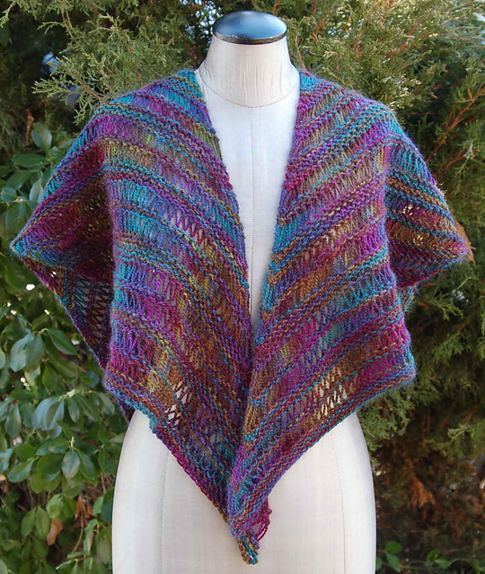 Arrow Shawlette