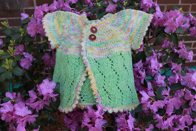 Zig Zag Baby Cardigan