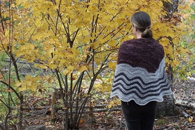 Hap(py) Shawl version 2