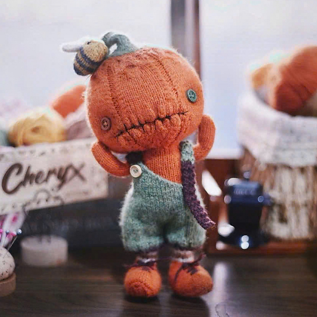 Halloween pumpkin doll Orcus