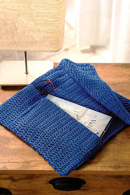 Crossed Cluster Book Tote