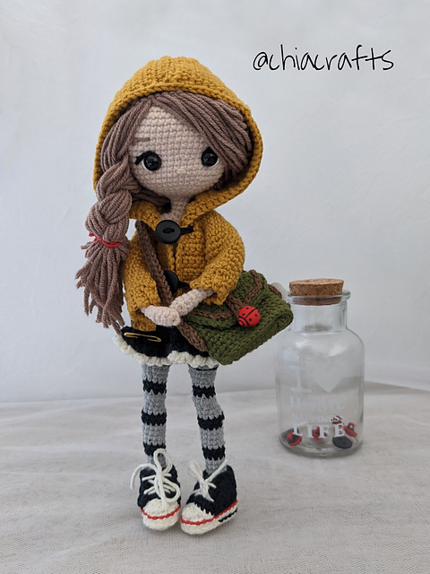 Pupetta Amigurumi and her Fall Outfit