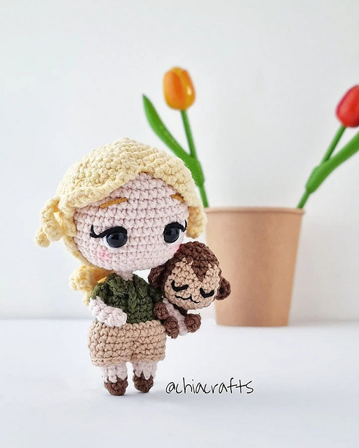 Jane Goodall Amigurumi
